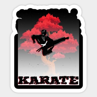 Miyagi-Do Karate Bonsai Tree Sticker